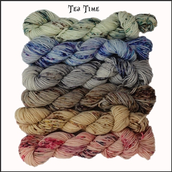 Mad Hatter Mini Skein Packs 102 Tea Time! (Final Sale)