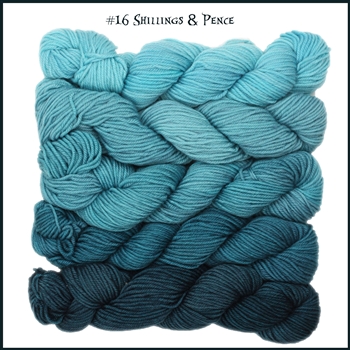 Mad Hatter Mini Skein Packs 16 Shillings & Pence (Final Sale)