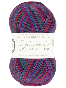 Signature 4ply Sparkle 1051 Vintage Tinsel