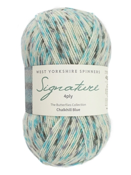 Signature 4ply Butterflies 1242 Chalkhill Blue