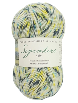 Signature 4ply Butterflies 1245 Yellow Swallowtail