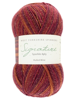 Signature 4ply Sparkle 1295 Mulled Wine