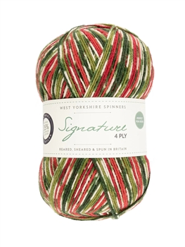 Signature 4ply Christmas 886 Holly Berry