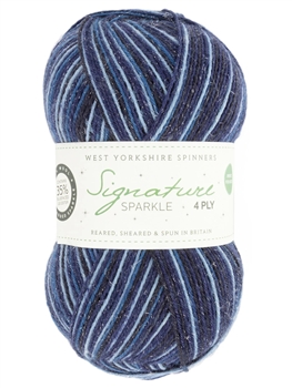 Signature 4ply Sparkle 906 Silent Night