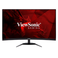 Viewsonic 32in Curved Monitor 2560x1440 144Hz spkr