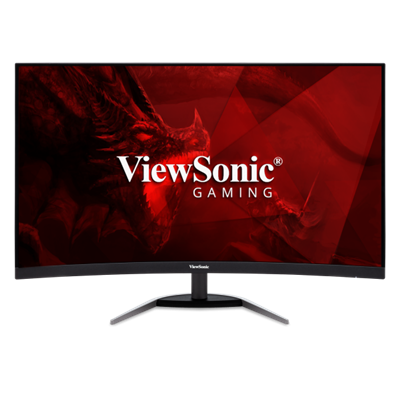 Viewsonic 32in Curved Monitor 2560x1440 144Hz spkr