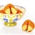 All natural vanilla fortune cookies hand dipped in white chocolate then decked out in Orange Topaz bling.