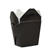 Black Colored Chinese Takeout Boxes in 3 great sizes perfect for favors.