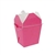 Hot Pink Colored Chinese Takeout Boxes in 3 great sizes perfect for favors.