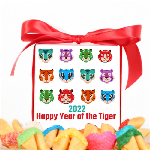 This 2022 Chinese New Year of the Tiger Fortune Cookies