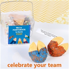 team appreciation fortune cookie gift