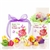 This delightful gift box of colored fortune cookies is perfect for wishing mom a happy mother's day.