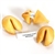 Traditional fortune cookies made with real vanilla! Your custom fortune cookies are baked fresh and individually wrapped for the ultimate in fresh.