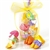 Decorated with eggs this little cello bag is an adorable addition to any Easter basket. Comes filled with 6 gourmet fortune cookies.