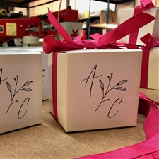 6 Custom Fortune Cookies in Custom Gift Box