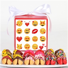 Chocolate covered fortune cookies are the perfect valentine's day gift for your sweetheart.