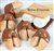 S'more fortune cookies, graham cracker cookies dipped in marshmallow fluff and milk chocolate.