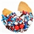 red, white and blue fireworks fortune cookies
