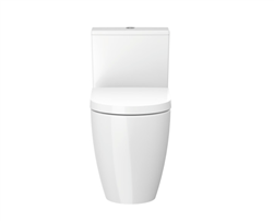 Duravit Rimless One-Piece Toilet w/ Soft Closure Seat and Cover