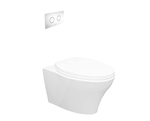 Caroma Somerton Invisi Series II Wall Hung Toilet w/ Soft Closing Seat
