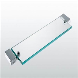 Aqua FINO Glass Shelf  - Chrome