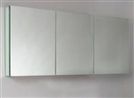 72" Kubebath Medicine Cabinet w/ Mirrors