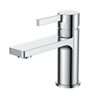 Aqua Sotto Single Lever Wide Spread Bathroom Vanity Faucet - Chrome