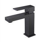 Aqua Kubo Single Lever Bathroom Vanity Faucet - Chrome