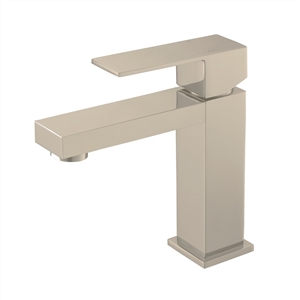 Aqua  Single Lever Bathroom Vanity Faucet - Brushed Nickel