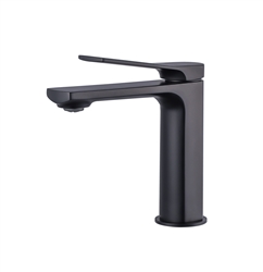 Aqua Balli Lever Bathroom Vanity Faucet - Matte Black