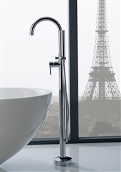 Aqua Floor Mounted Soker Tub Faucet - Chrome