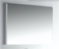 Aqua 43'' Mirror In High Gloss White