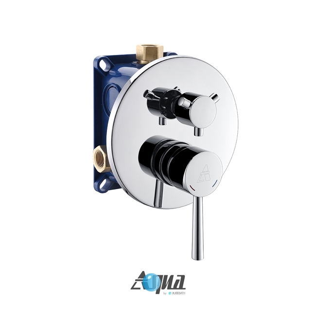 Aqua Rondo by KubeBath 3-Way Rough-in Valve