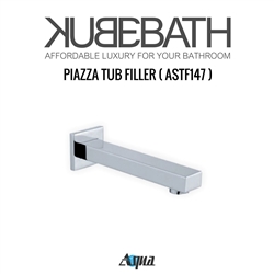 Aqua Piazza by KubeBath 7" Long Tub Filler