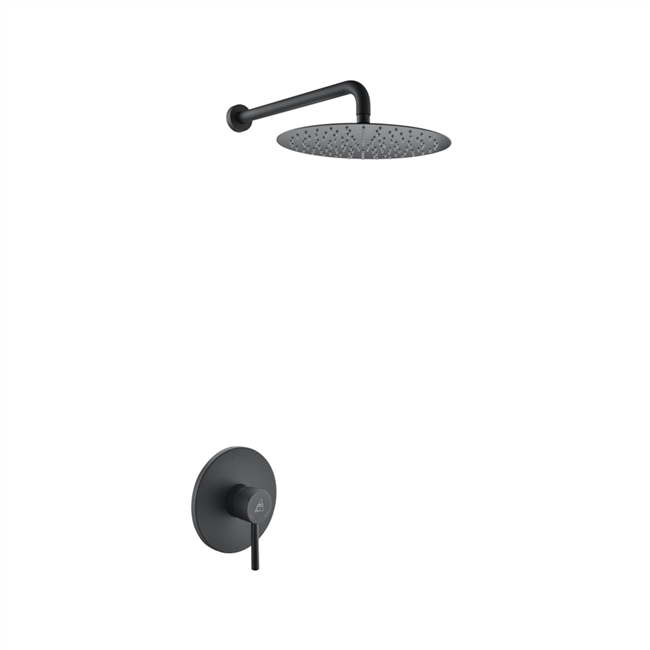 Aqua Rondo Shower Set w/ 12" Rain Shower Head
