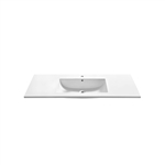 48''x 20.66'' Reinforced Acrylic Composite Sink with Overflow