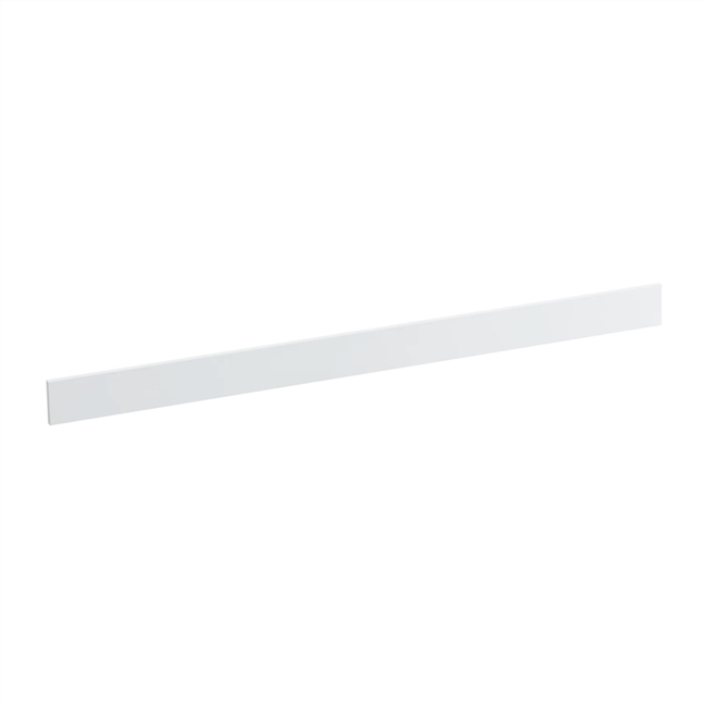 72" Quartz Backsplash - White