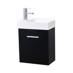 Bliss 18'' Wall Mounted Modern Bathroom Vanity