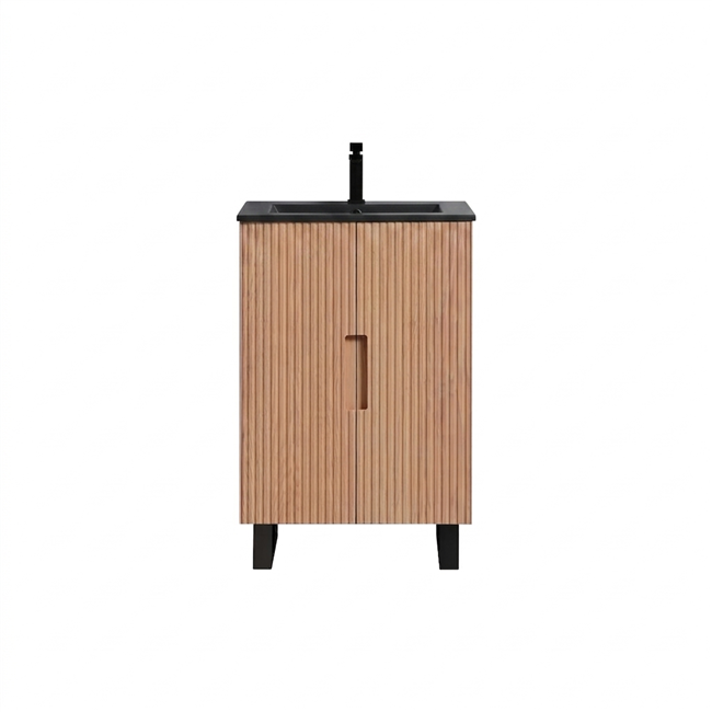24'' Fiore Free Standing Bathroom Vanity - OAKWOOD