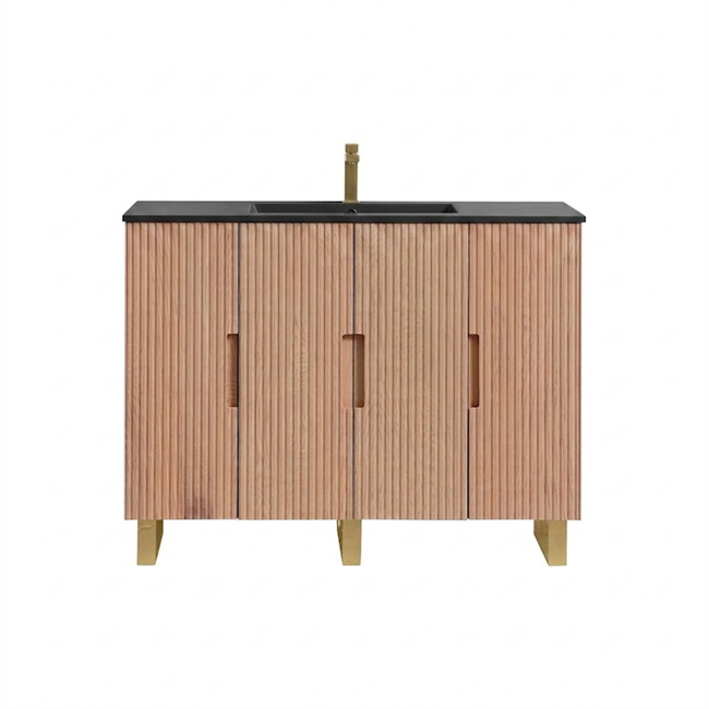 48''Fiore Single Sink Free Standing Bathroom Vanity - OAKWOOD