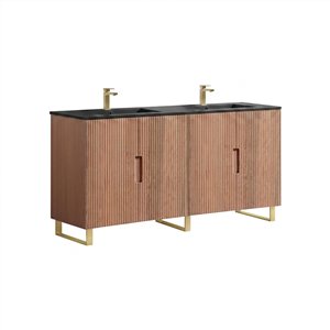 72'' Fiore Modern Wall Mount Bathroom Vanity - OAKWOOD