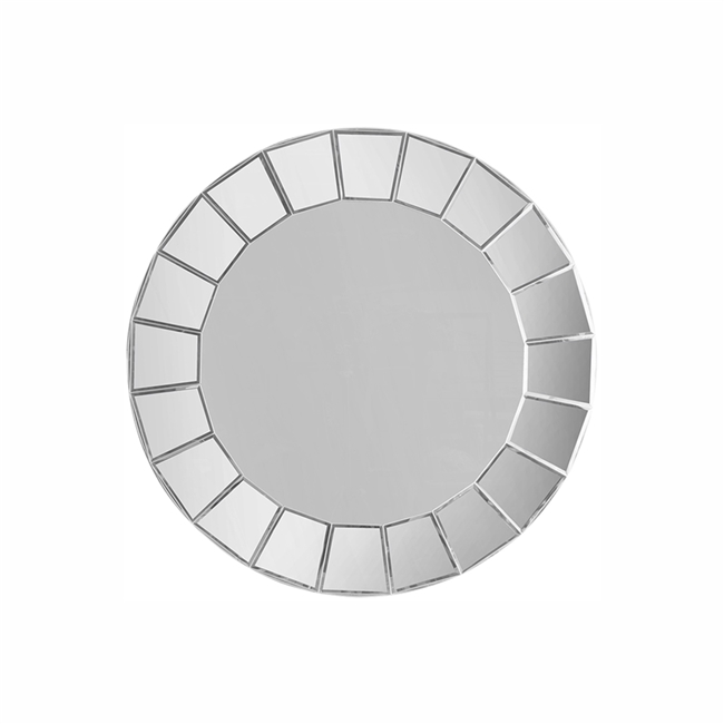 31.5'' DIA Round Mirror On Mirror Designer Mirror  - Made In Canada