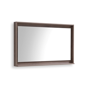 48" Wide Mirror w/ Shelf - Butternut
