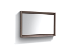 48" Wide Mirror w/ Shelf - Butternut