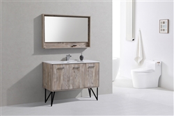 Forest 48" Modern Bathroom Vanity  w/ Countertop