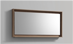 60" Wide Mirror w/ Shelf - Honey Oak |  <span style="color: rgb(147, 112, 219); "> In Stock </span></div