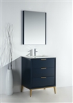 Divani  24''  Gloss BLUE Vanity