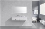 Kube Elise 44" High Gloss White Wall Mount Modern Bathroom Vanity <span style="color: rgb(147, 112, 219); ">Sold Out </span></div>