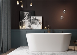 Kube TORONTO VANITY Free Standing Bathtub