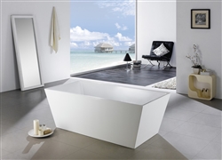 Kube SQUADRA 63" Free Standing Bathtub